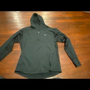 Nike fit dry hoodie black